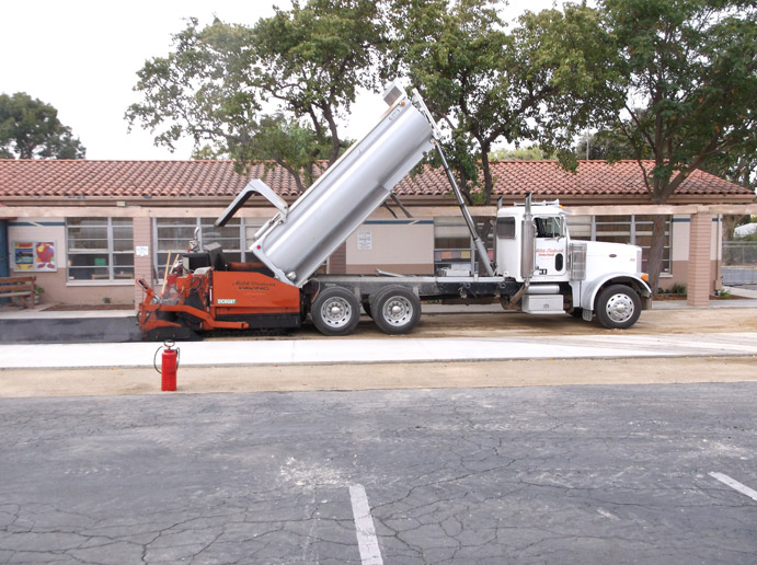 Paving St. Rose Church
